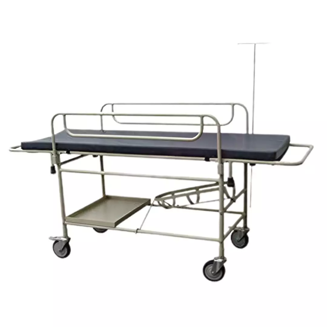 Meditech Stretcher Trolley 4 Wheel 2030 mm (80 inch) Mild Steel, MHC/ST-106