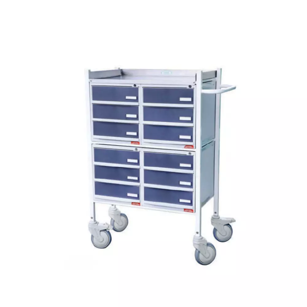 LCS Drug Trolly 770 x 380 x 1010 mm, LCS DT 25