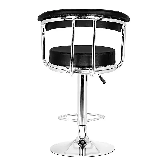 RM Social Chrome Plated Mild Steel Surgeon Revolving Chair With Cushion, RM0101