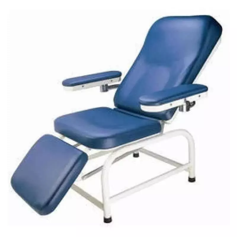 Wellton Healthcare Mild Steel Blood Donor Chair 150 Kg Capacity, WH-167