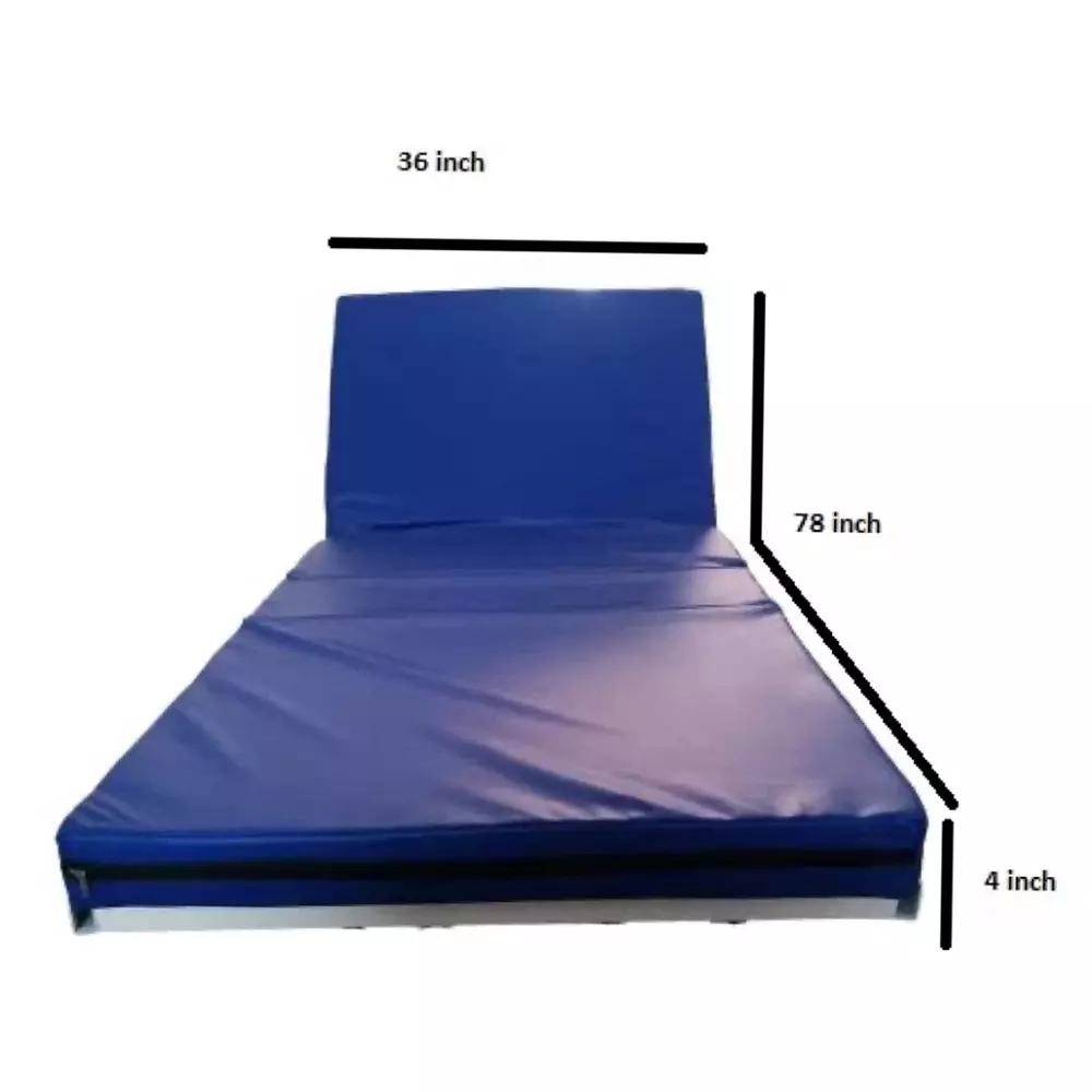 janak-by-mf-mattress-for-semi-fowler-bed-made-of-foam-blue-color