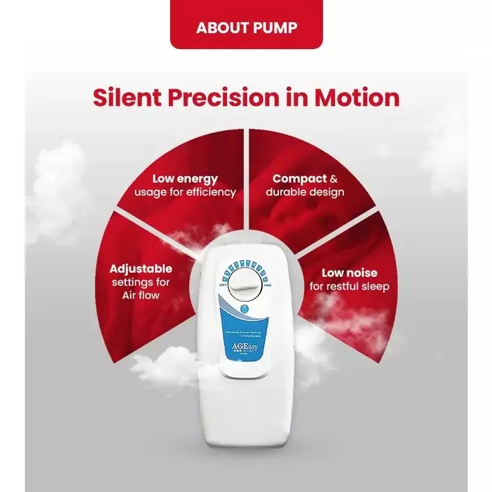 AGEasy Antara by MAX Group Air Mattress Advanced 160 Air Cells Waterproof PVC Brown, AEAM100101