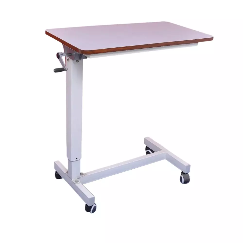 Medicom Over Bed Table Adjustable By Gear Handle