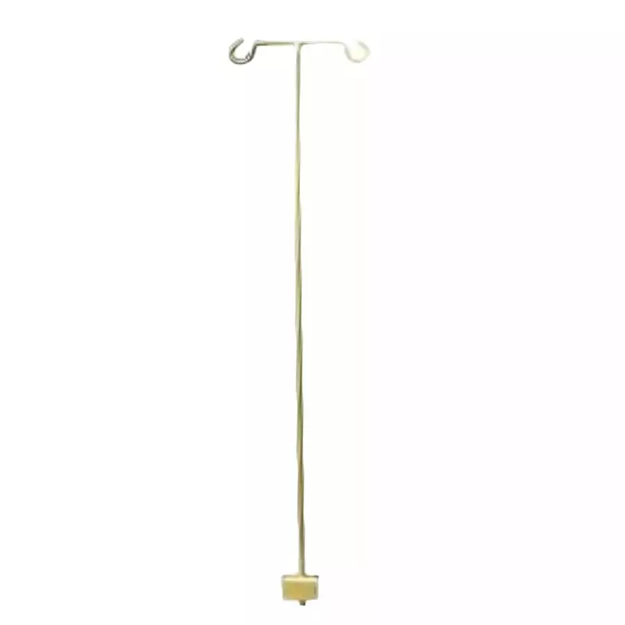 RM Social Mild Steel Powder Coated IV Rod Bed Side, RM0150