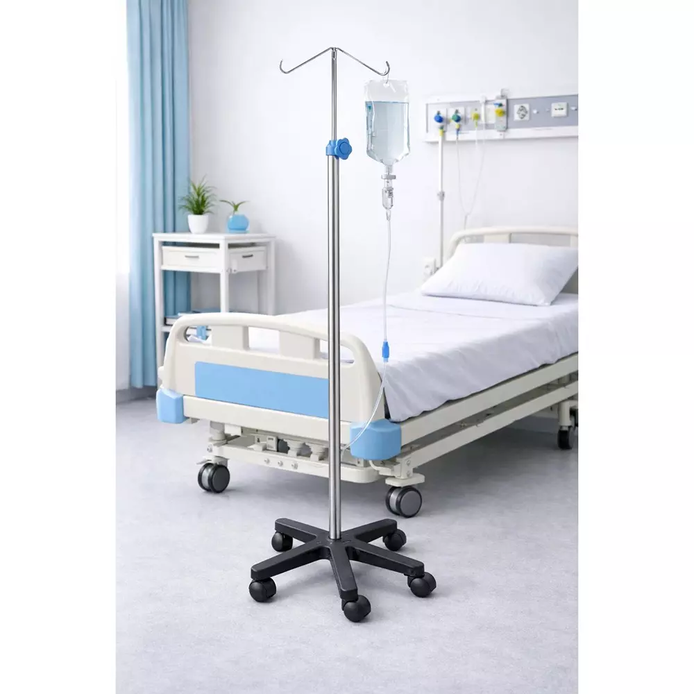 elite-med-stainless-steel-iv-drip-stand-with-5-wheels