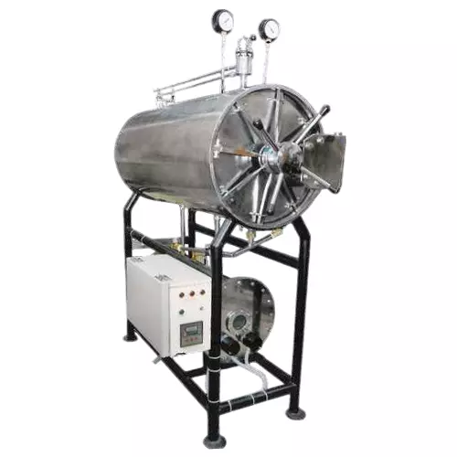 VESCA VSLI-103 Horizontal High-Pressure Cylindrical Steam Sterilizer 6 kW Load Capacity 88 L , AHP-1