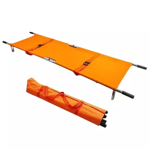 Meditech Foldable Rescue Stretcher 160 Kg Weight Capacity Powder Coated Mild Steel, MHC/ST-101
