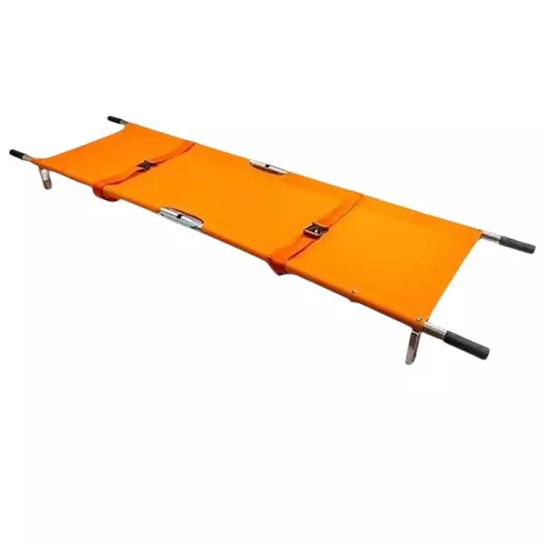 Meditech Foldable Rescue Stretcher 160 Kg Weight Capacity Powder Coated Mild Steel, MHC/ST-101