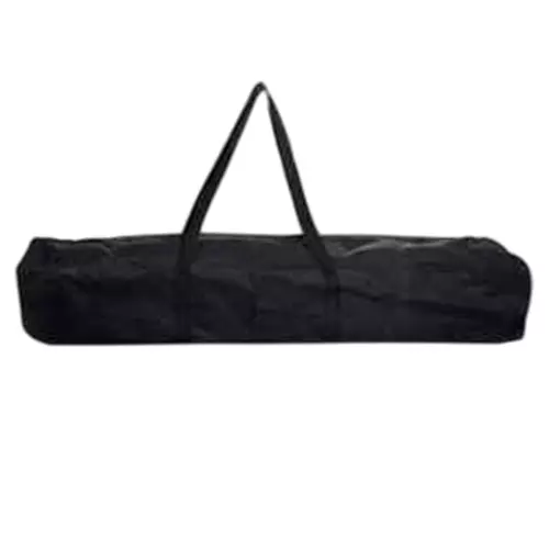 Florix Nation Single Fold Stretcher 110 Kg Load Capacity with Carry Bag Anti-Fungus, Black