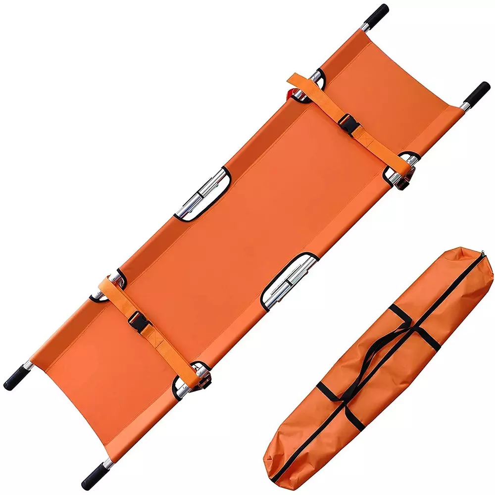 BLHS 54x15x215 cm Folding Stretcher Up to 120 kg Load Capacity