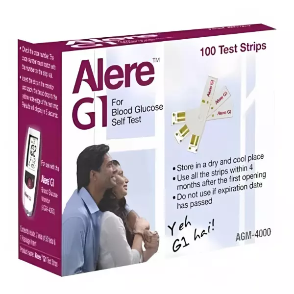 Buy Alere AGM4000 G1 Test Strips (Pack of 100 Strips