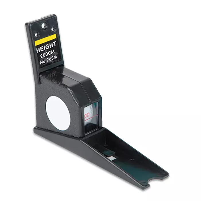 Amkay Stature Meter Black Color Plastic Body for Measuring Height in Hospitals, Clinics, AMK-SMT-904 (Pack of 50)