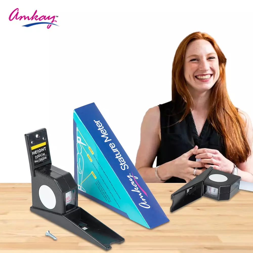 amkay-stature-meter-black-color-plastic-body-for-measuring-height-in-hospitals-clinics-pack-of-50
