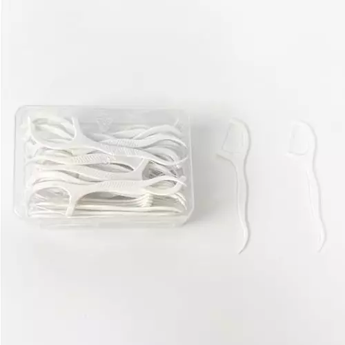 fairbizps-3-in-1-dental-floss-picks-toothpicks-set-plastic-white-for-fresh-breath-healthy-gums-fsdf4426-pack-of-50