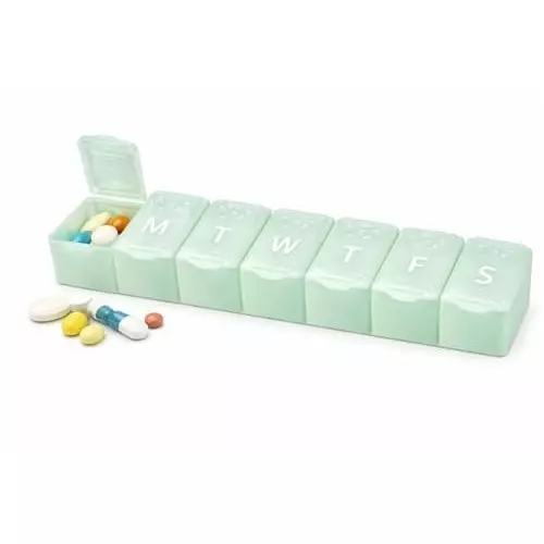 fairbizps-weekly-pill-organizer-green-for-daily-medication-management-fbpi26