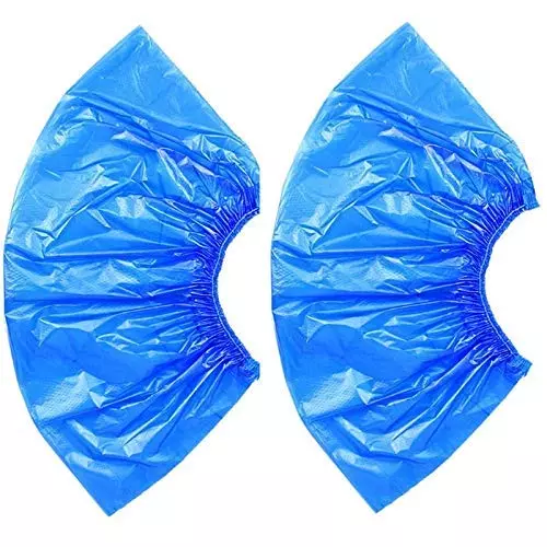 Amkay Shoe Cover Made of Plastic, Blue Color for Hospitals & Clinics, AMK-SCP-911 (Pair of 3000)