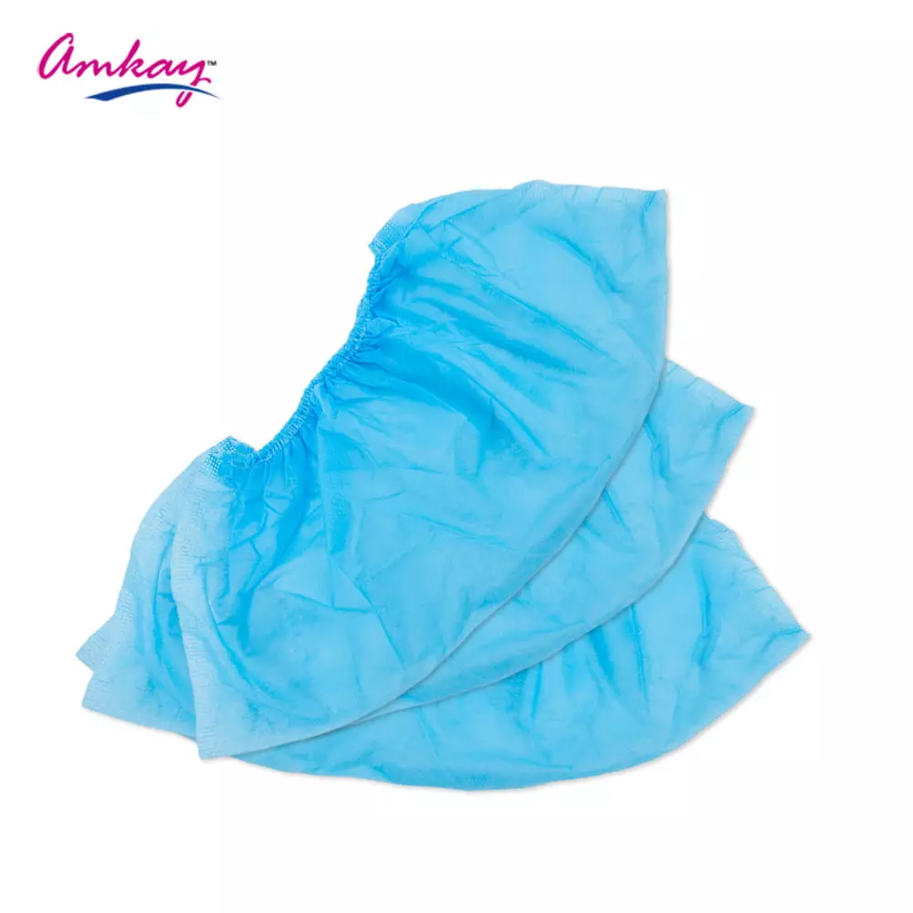 amkay-shoe-cover-made-of-non-woven-fabric-blue-color-for-hospitals-clinics-pair-of-2000