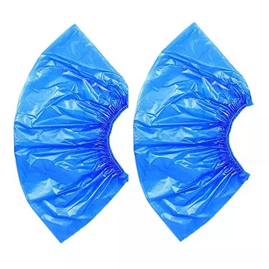 Generic Disposable Shoe Cover Non-Woven Fabric Blue (Pack Of 500 Pcs)