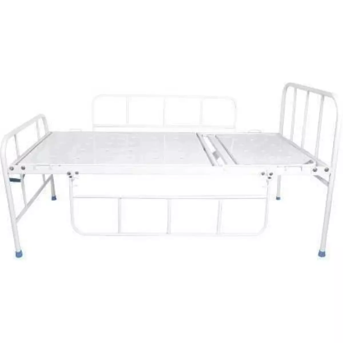 mf-global-semi-fowler-bed-with-mattress-iron-body-white-blue-color-and-200-kg-load-capacity-for-hospitals-and-clinics