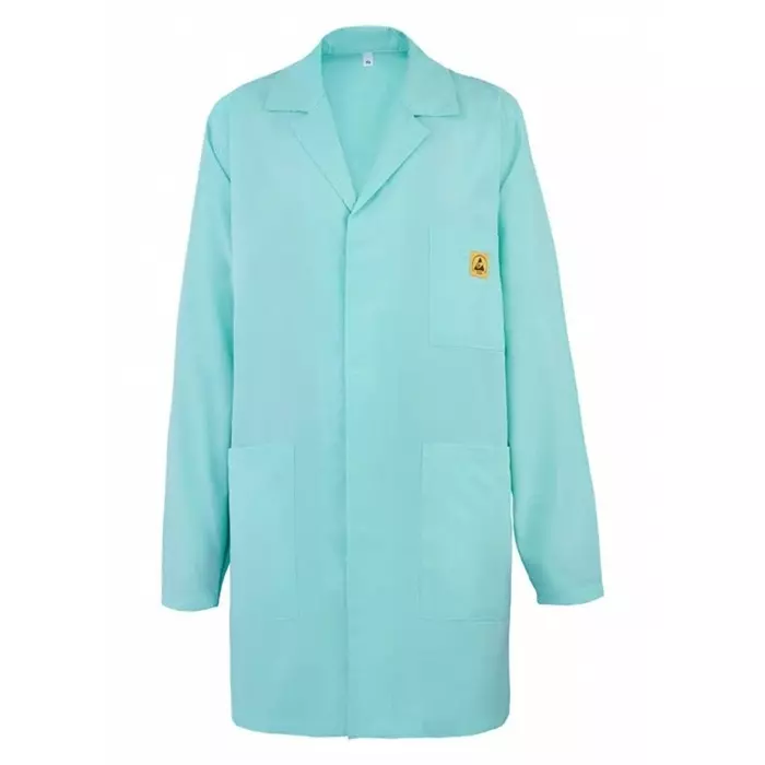 EUROSTAT Green Unisex Reusable Lab Coat xL, 51-100-3230