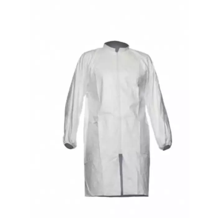 DuPont White Unisex Reusable Lab Coat, 2X, D13495948