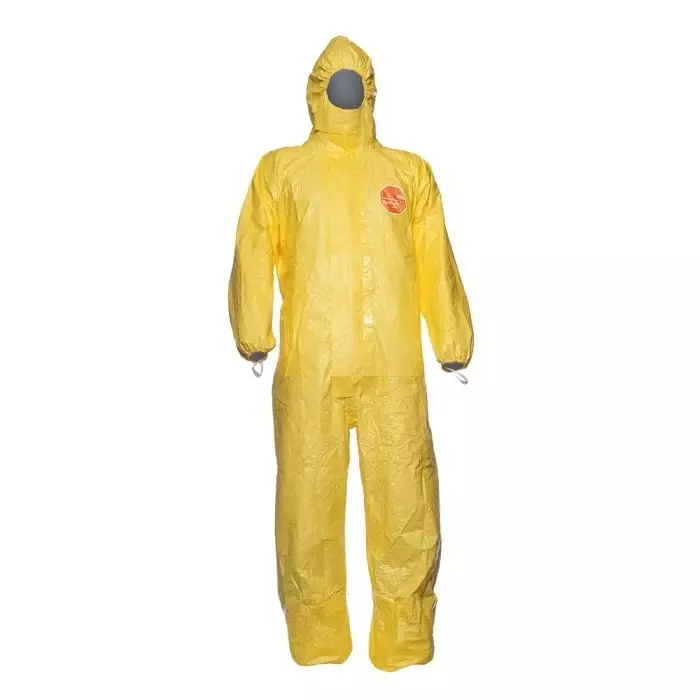 DuPont Yellow Coverall, EN 1073-2, EN 1149-5, EN 14126, EU 2016/425, XL, D13395699