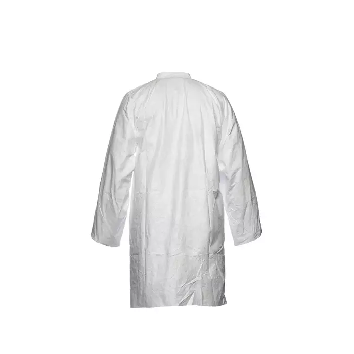 DuPont White Unisex White Lab Coat, M, D15534011 (Pack of 50)