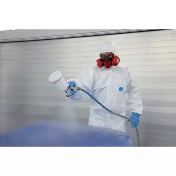 DuPont White Coverall, EN 1073-2, EN 1149-5, EN 14126, EU 2016/425, 3XL, D14664003