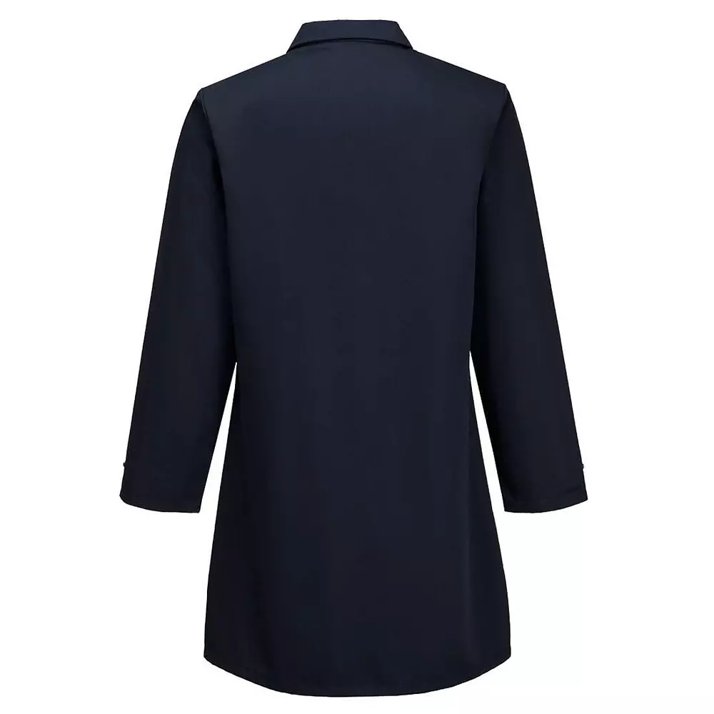 portwest-lab-coat-xl-size-navy-polyester-cotton-button-for-industrial-use-as10narxl