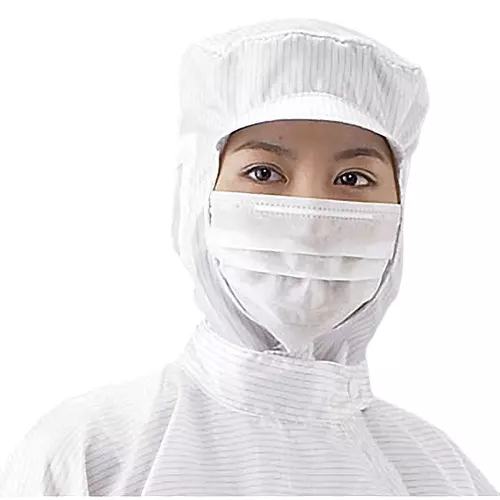 AS ONE Polyester With Conductive Yarn Aspure Cleansuit Hood, SH2