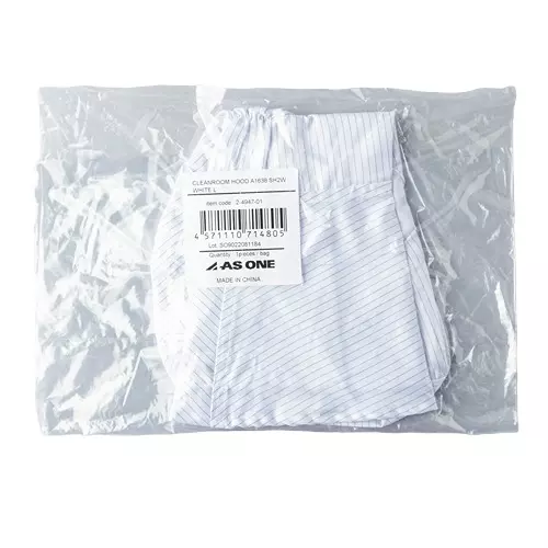 as-one-aspure-cleansuit-hood-l-size-polyester-with-conductive-yarn-white-sh2