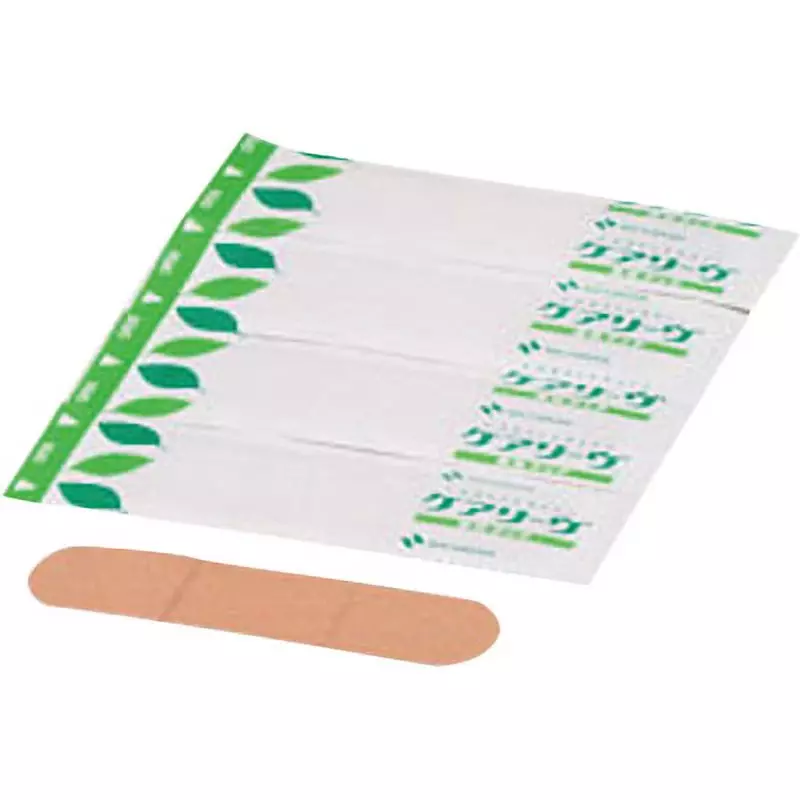 NICHIBAN CARELEAVES Regular Type Adhesive Bandage Small 12x55 mm Adhesive Surface (Pack of 200 Pcs)