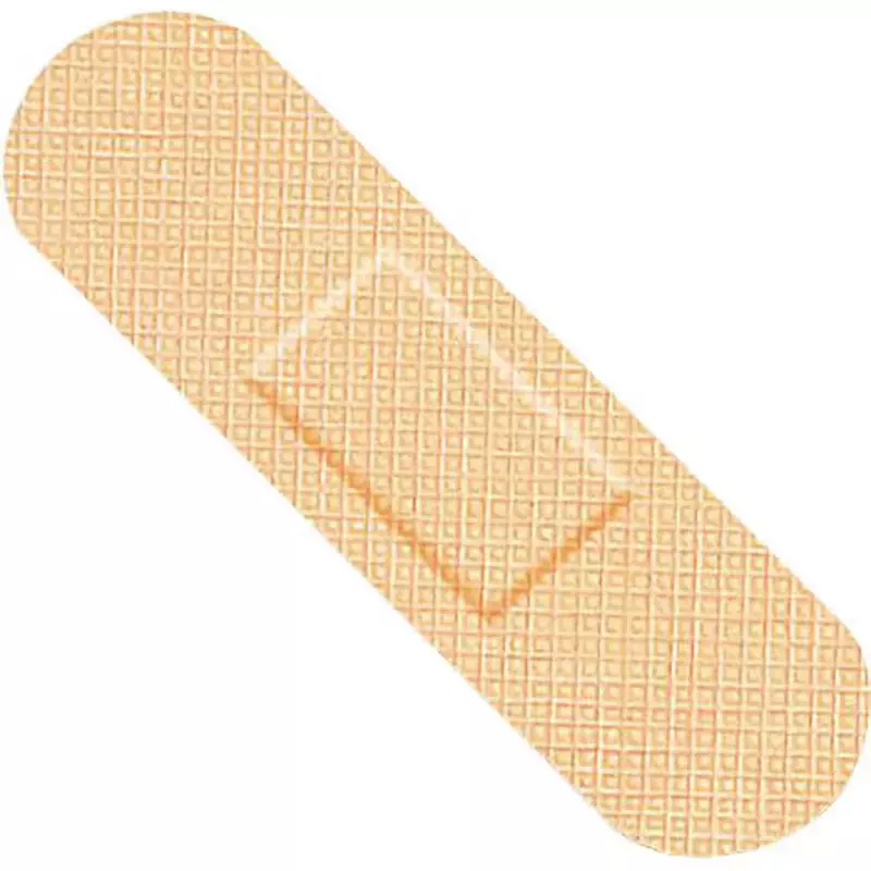 NICHIBAN CARELEAVES Regular Type Adhesive Bandage Urethane Non-woven Fabric 13x22 mm, CL100M (Pack of 100 Pcs)