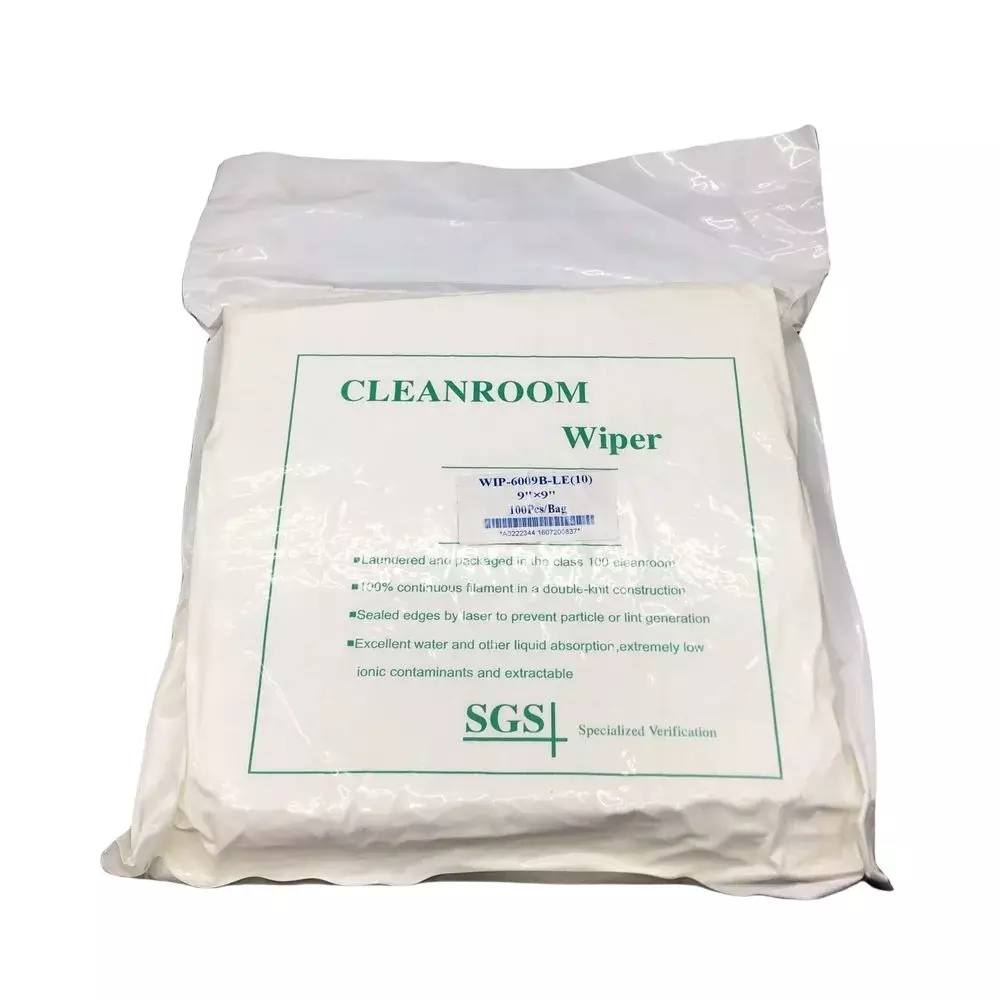GLOBALSS Clean Room Wipes 100% Polyester Very Soft Cloth 45 cm