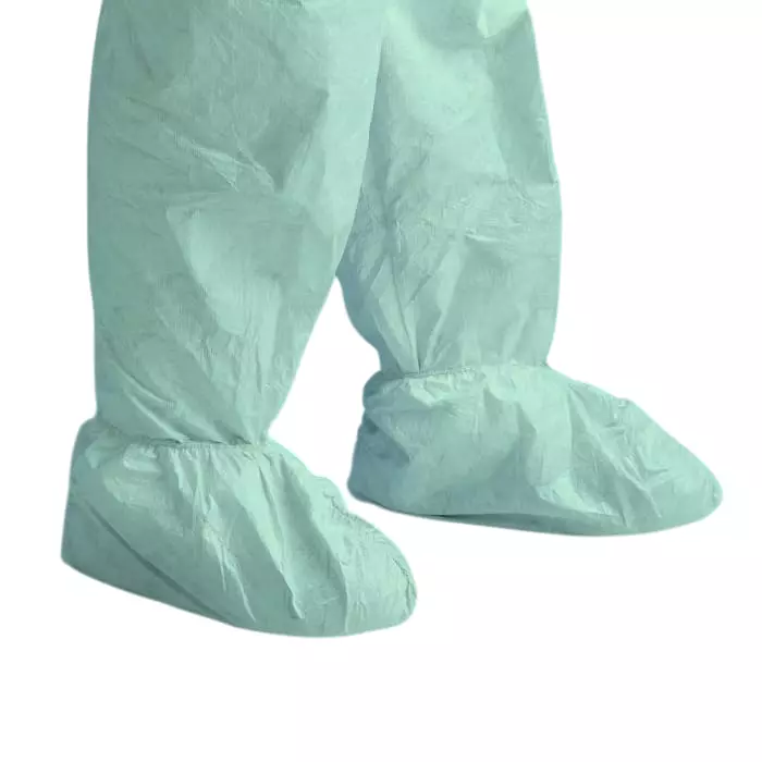 DuPont White Anti-Slip Shoe Cover, 42 - 46, Tyvek 500 Shoe cover with antislip 42-46 (Pack of 200)