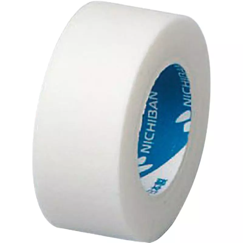 NICHIBAN Surgical Tape 21N Non-Woven Fabric 18 mm x 9 m, No.18 (Pack of 18 Rolls)