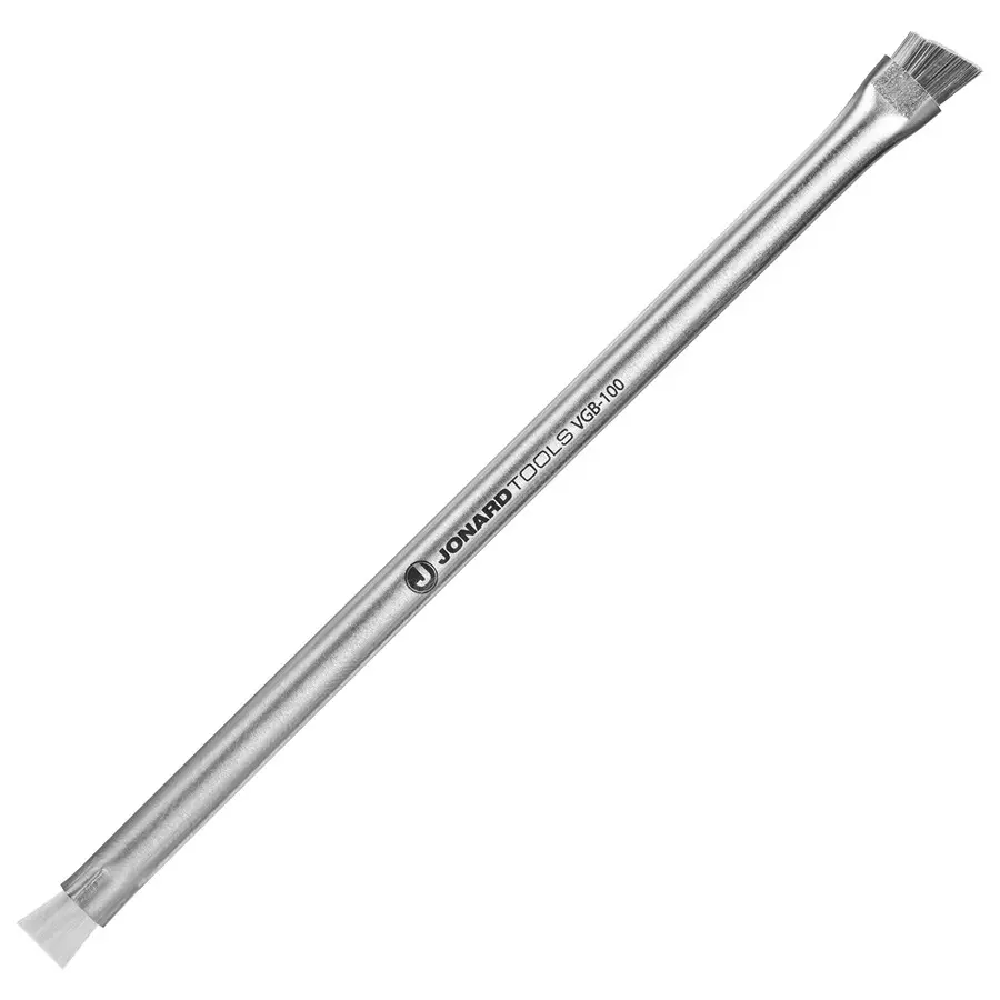 JONARD TOOLS V-Groove Cleaning Brush, Ss & Nylon, VGB-100
