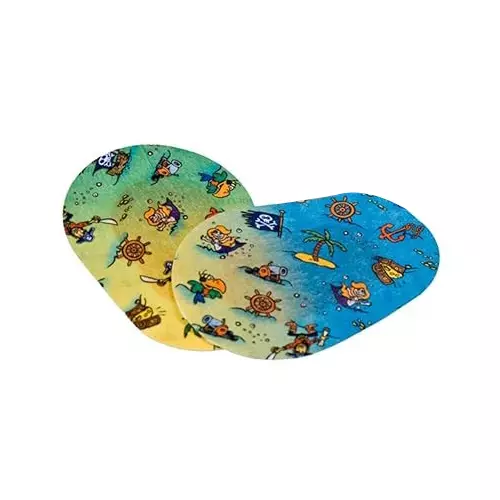 3M Opticlude Orthoptic Eye Patch 5.7x8 cm Oval, 1539 (Pack of 20)
