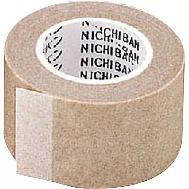 NICHIBAN Surgical Tape Hada Non-Woven Fabric 25 mm x 9 m, No.25 (Pack of 12 Rolls)