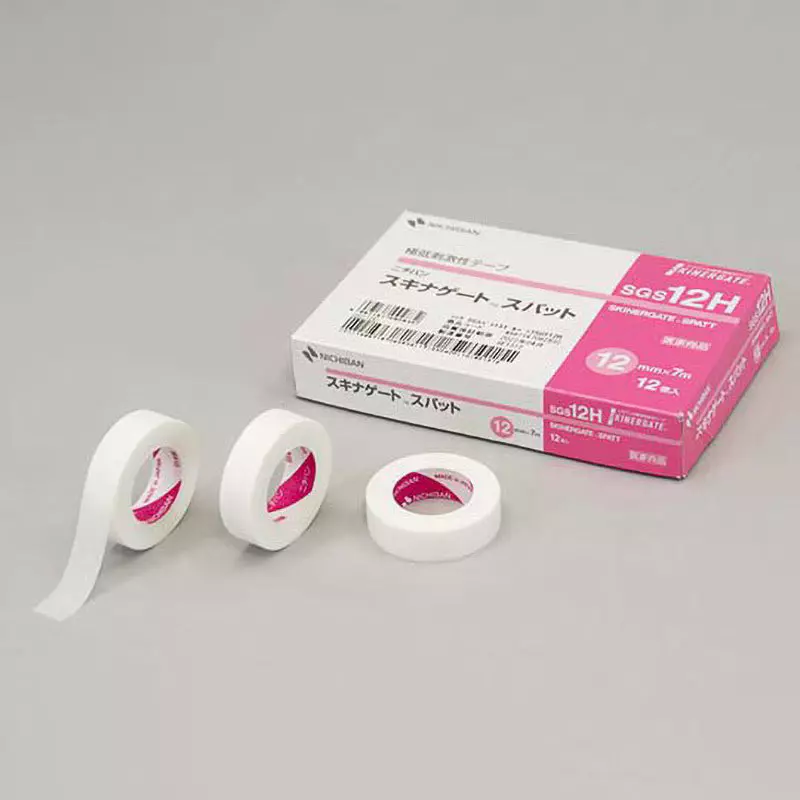 NICHIBAN SKINERGATE SPATT Polyolefin Film Tape Small 12 mm, SGS12H (Pack of 12 Rolls)