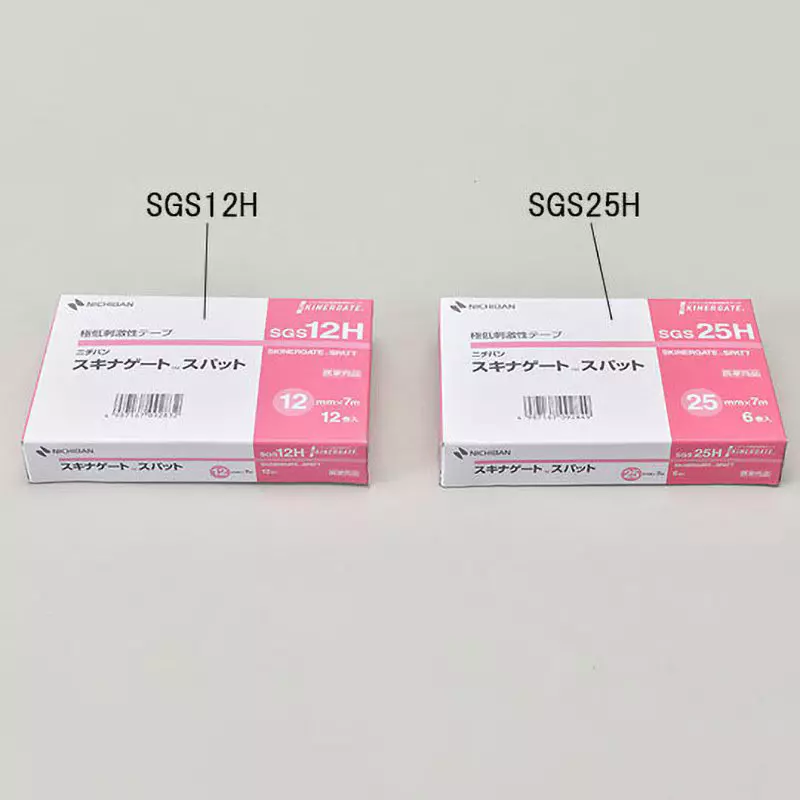 NICHIBAN SKINERGATE SPATT Polyolefin Film Tape Small 12 mm, SGS12H (Pack of 12 Rolls)
