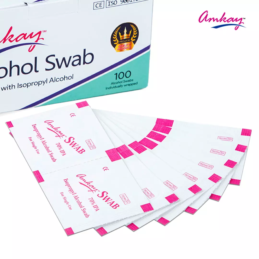 amkay-100-pcs-per-box-alcohol-swab-sterile-non-woven-fabric-in-white-pink-color-for-first-aid-glucose-testing-pack-of-200-box