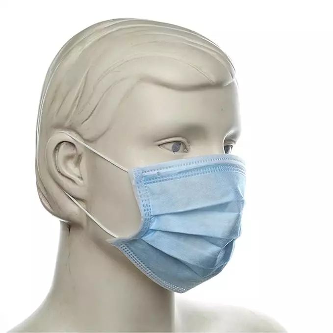 amkay-100-pcs-per-box-3-ply-face-mask-blue-color-non-woven-fabric-for-healthcare-staff-pack-of-30-box