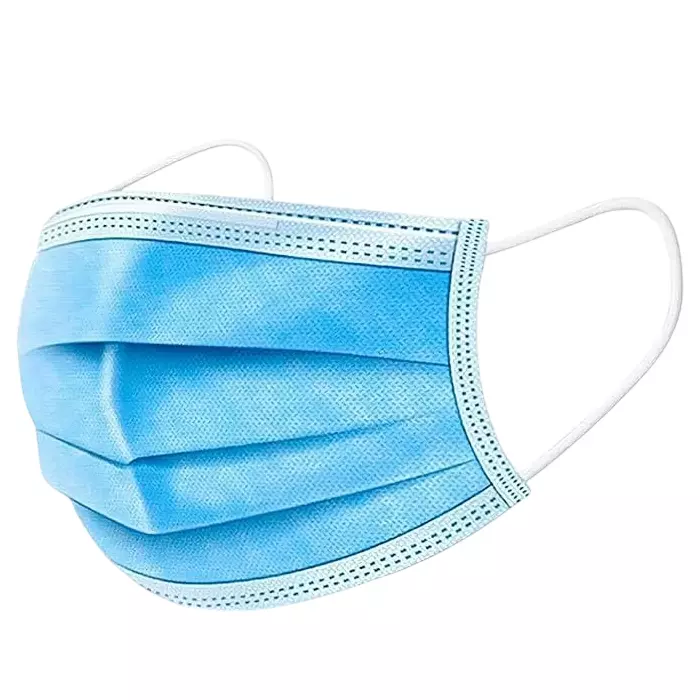 GENERIC 3 Ply Breathable Surgical Face Mask with Internal Nose Pin Free Size (Pack of 100)