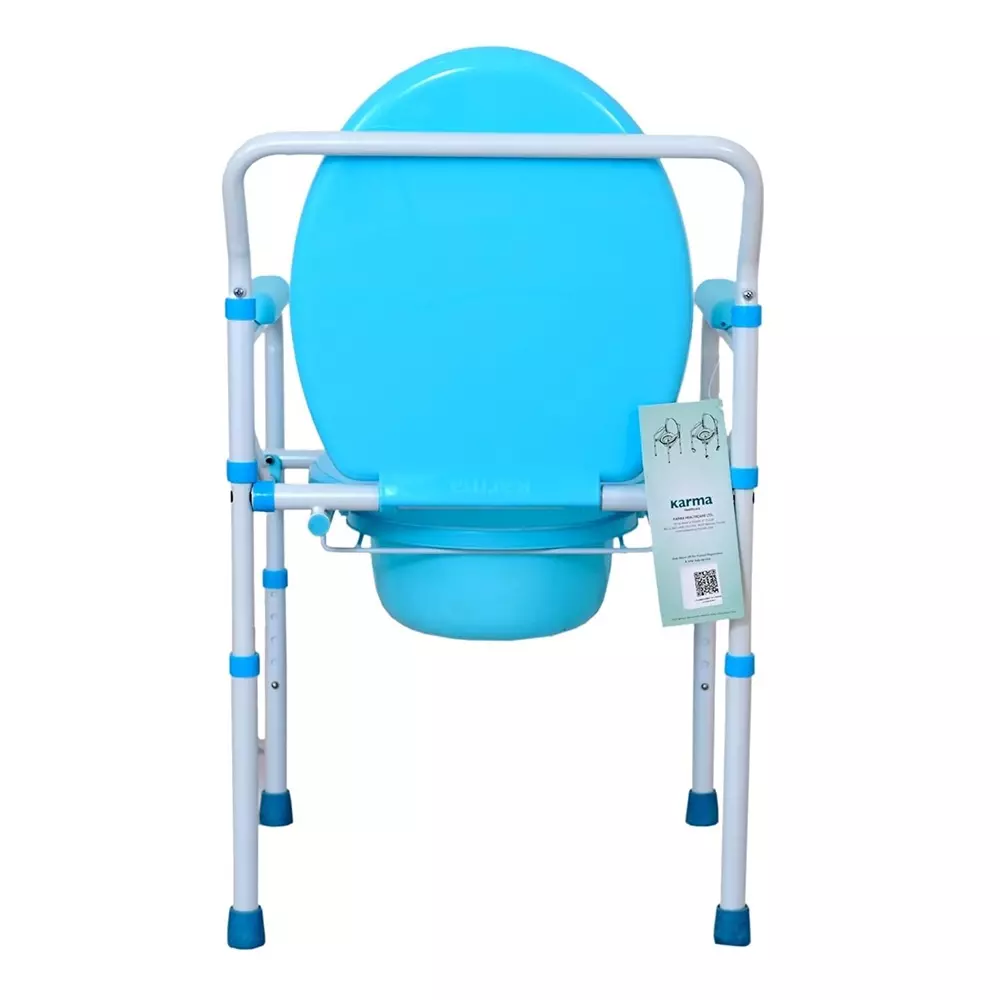karma-foldable-commode-chair-mild-steel-partial-elliptical-frame-460-mm-seat-width-120-kg-weight-capacity-aqua-2-cmd-ms-blue