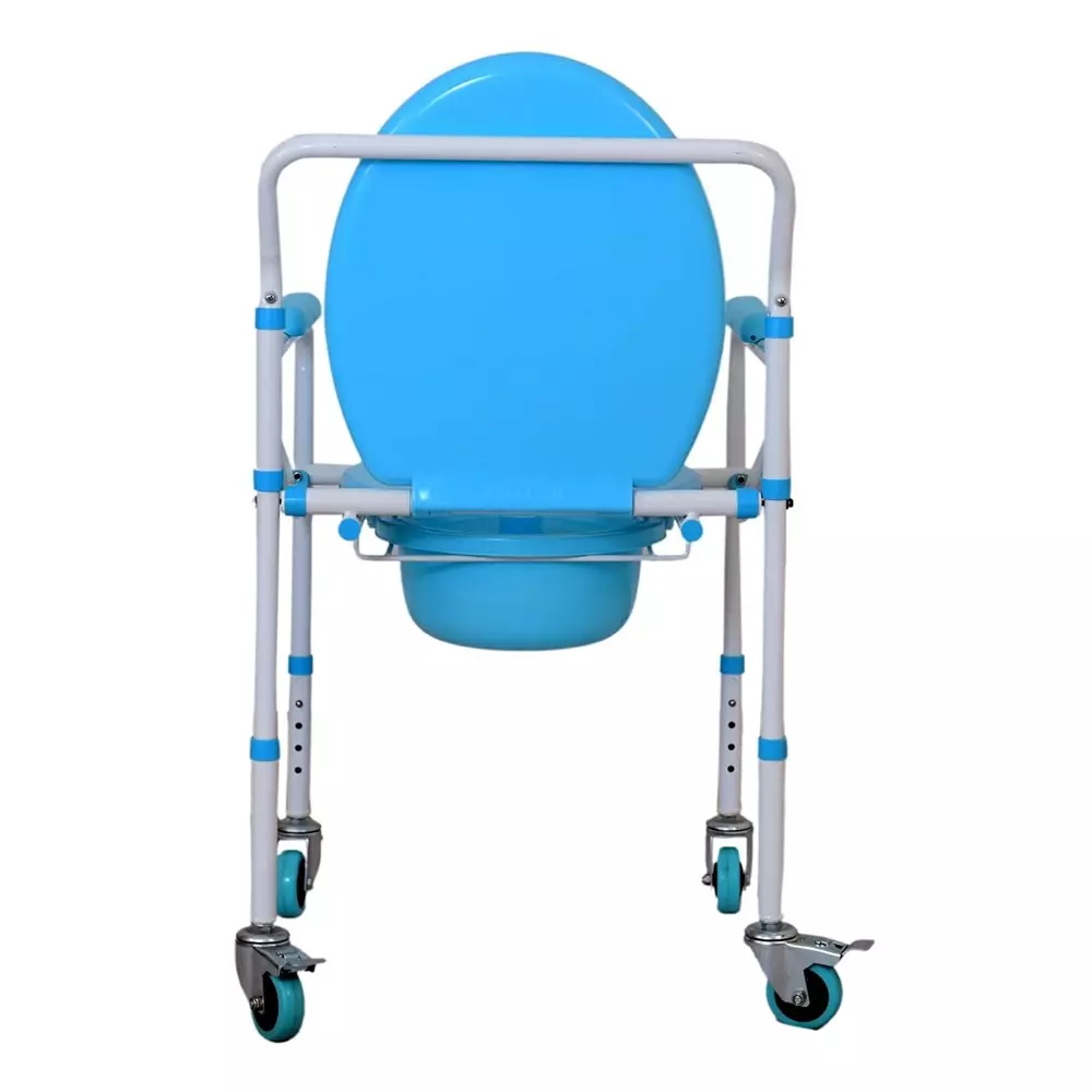 karma-foldable-commode-chair-with-wheel-mild-steel-partial-elliptical-frame-460-mm-seat-width-120-kg-weight-capacity-aqua-5-cmd-ms-blue