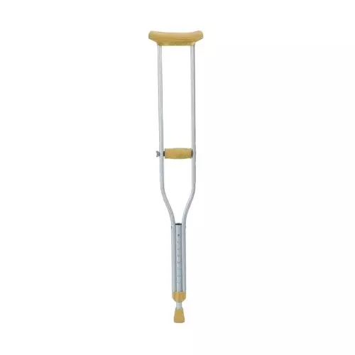 Karma Healthcare Small Underarm Crutch 95-115 cm Comfortable Pu Foam Underarm Pad Aluminum Alloy Tube, CH-10