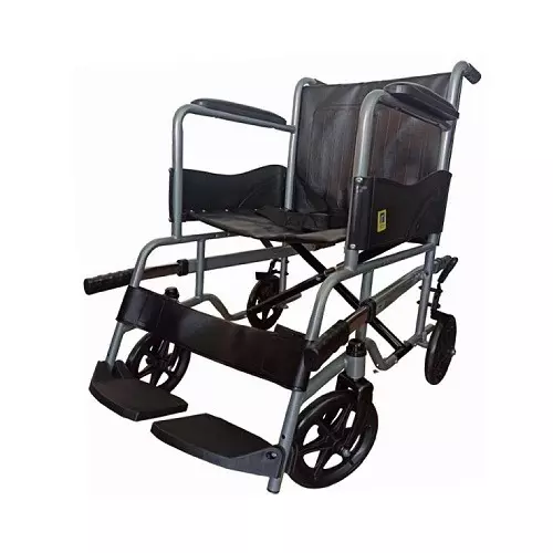Karma Healthcare Wheelchair 45.72 cm (18 inch) Seat Width 100 Kg Load Capacity Fixed Armrest, Ryder Lift 1