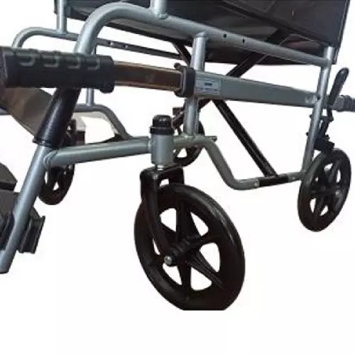 Karma Healthcare Wheelchair 45.72 cm (18 inch) Seat Width 100 Kg Load Capacity Fixed Armrest, Ryder Lift 1