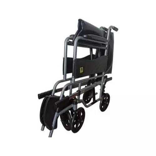 Karma Healthcare Wheelchair 45.72 cm (18 inch) Seat Width 100 Kg Load Capacity Fixed Armrest, Ryder Lift 1